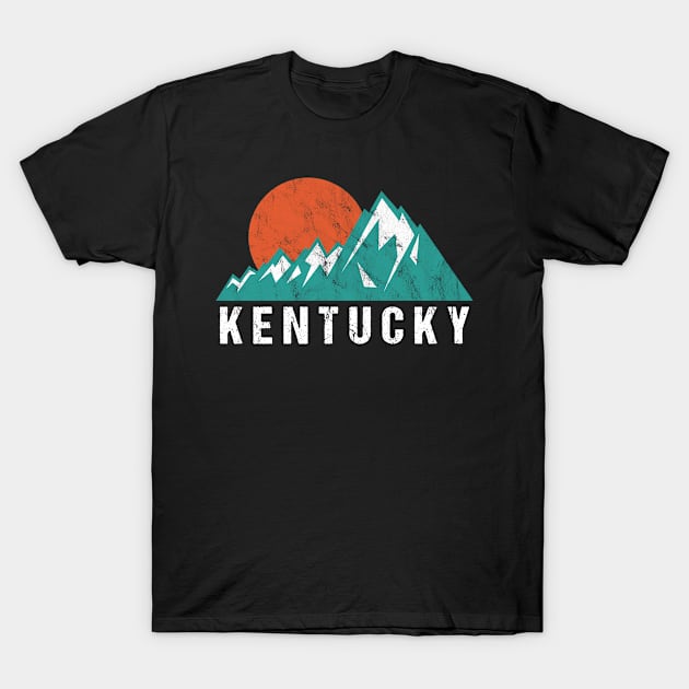 Retro Vintage Kentucky T-Shirt by JKFDesigns
